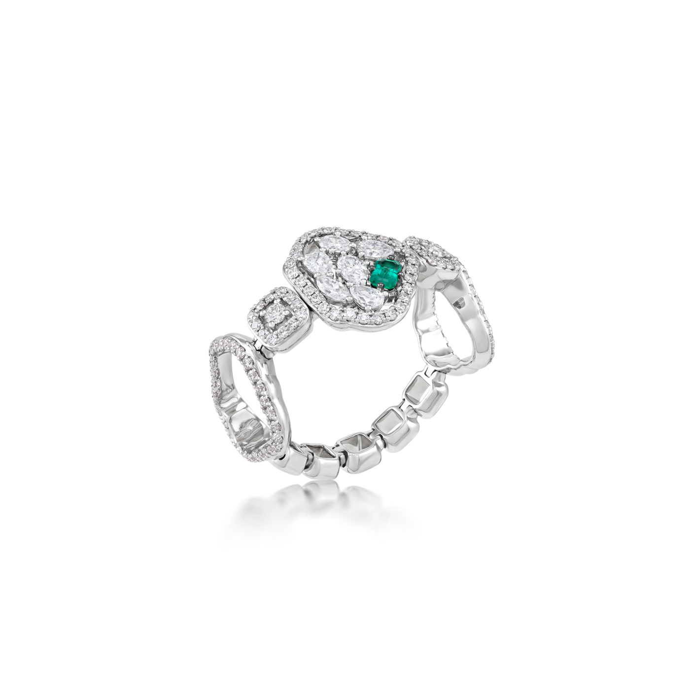 Diversa Emerald Glow Ring