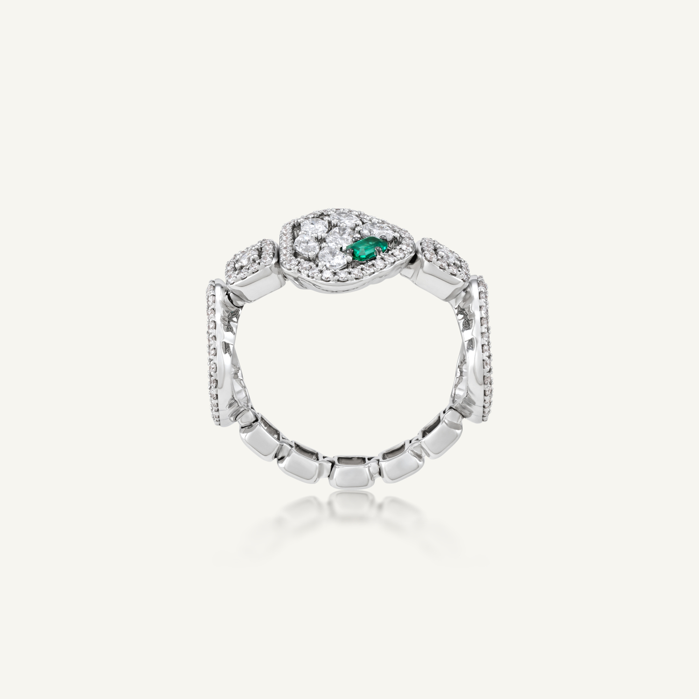 Diversa Emerald Glow Ring
