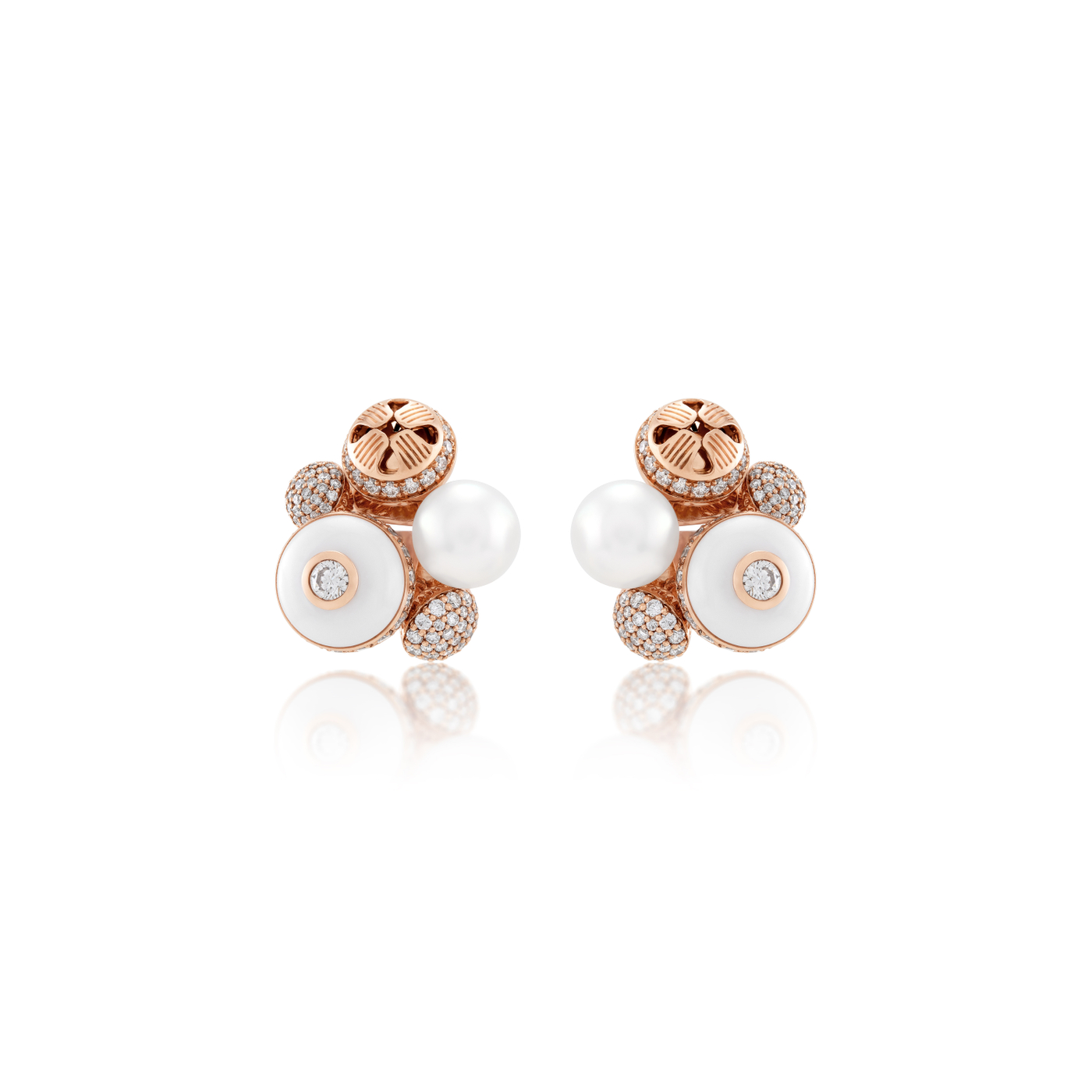 Poetry in Motion Rhapsody Blanche Earrings