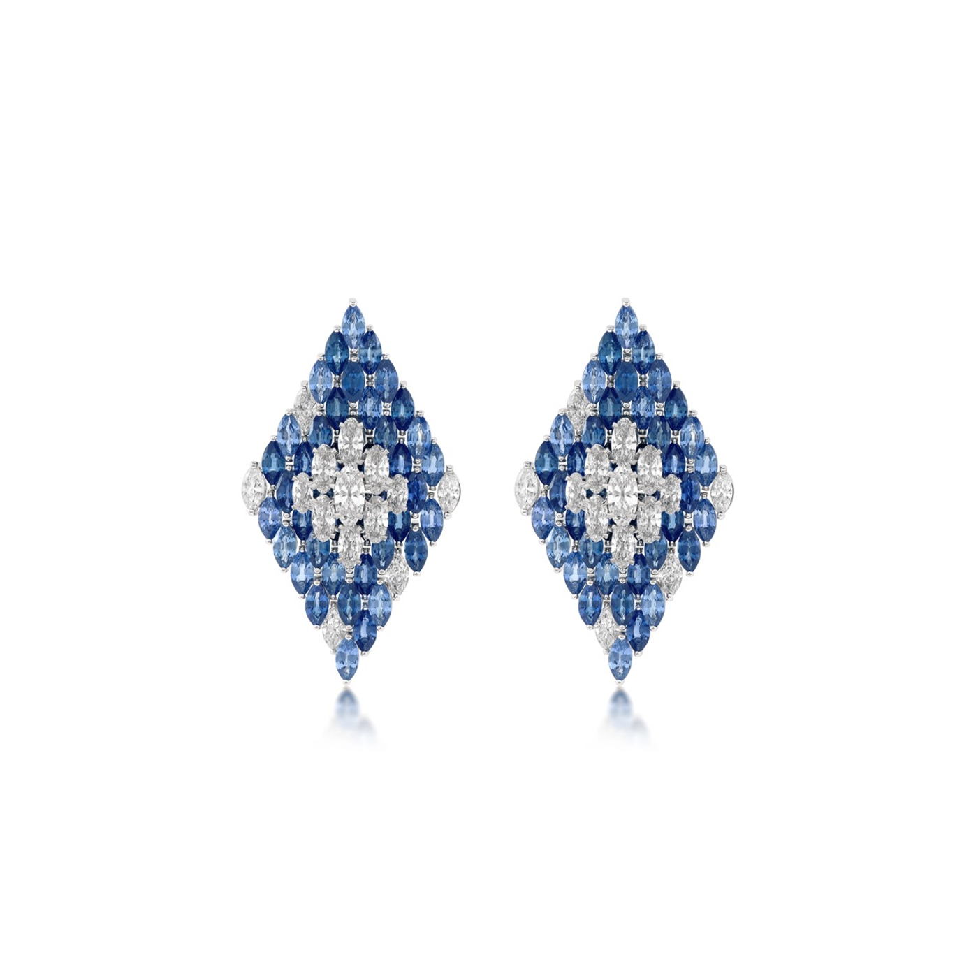 Entwine Signature Blue Earrings