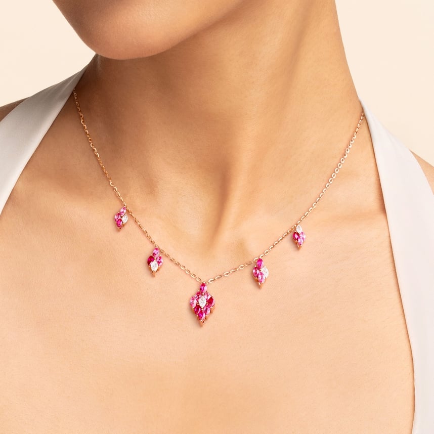 Entwine Blush Harmony Necklace
