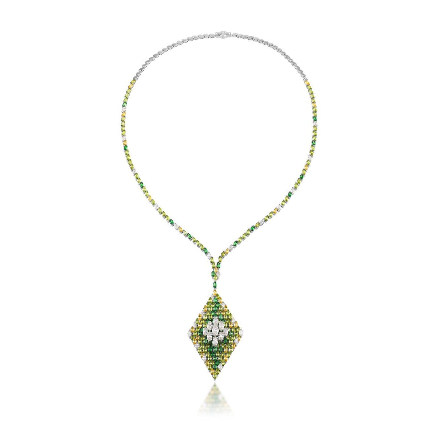 Entwine Signature Green Necklace