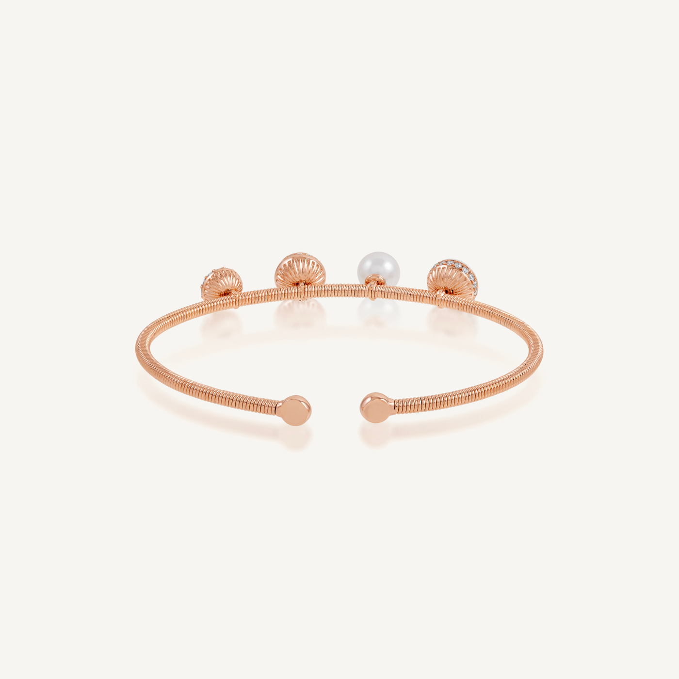 Poetry in Motion Blanche Stackable Series Bangle