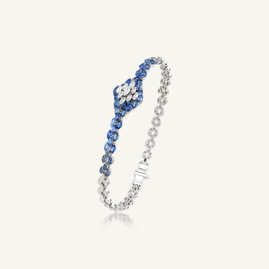 Entwine Blue Bracelet