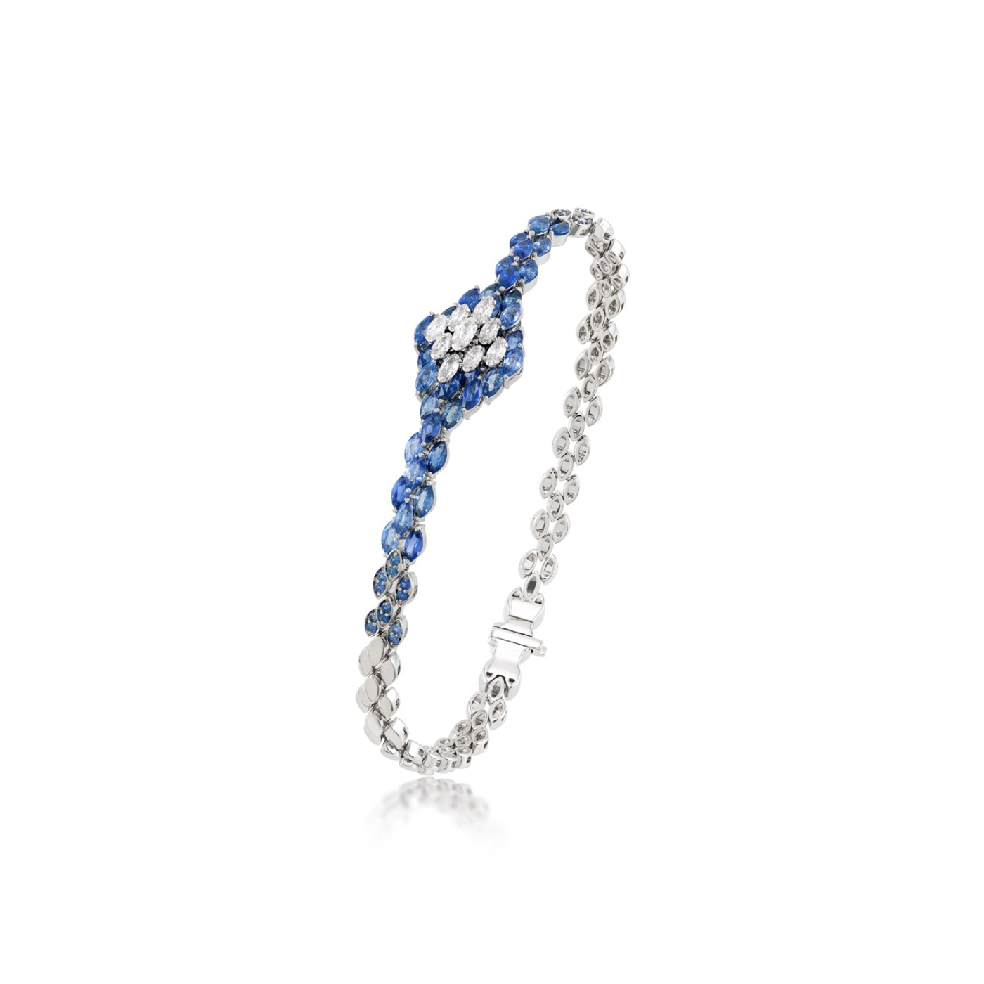 Entwine Blue Bracelet