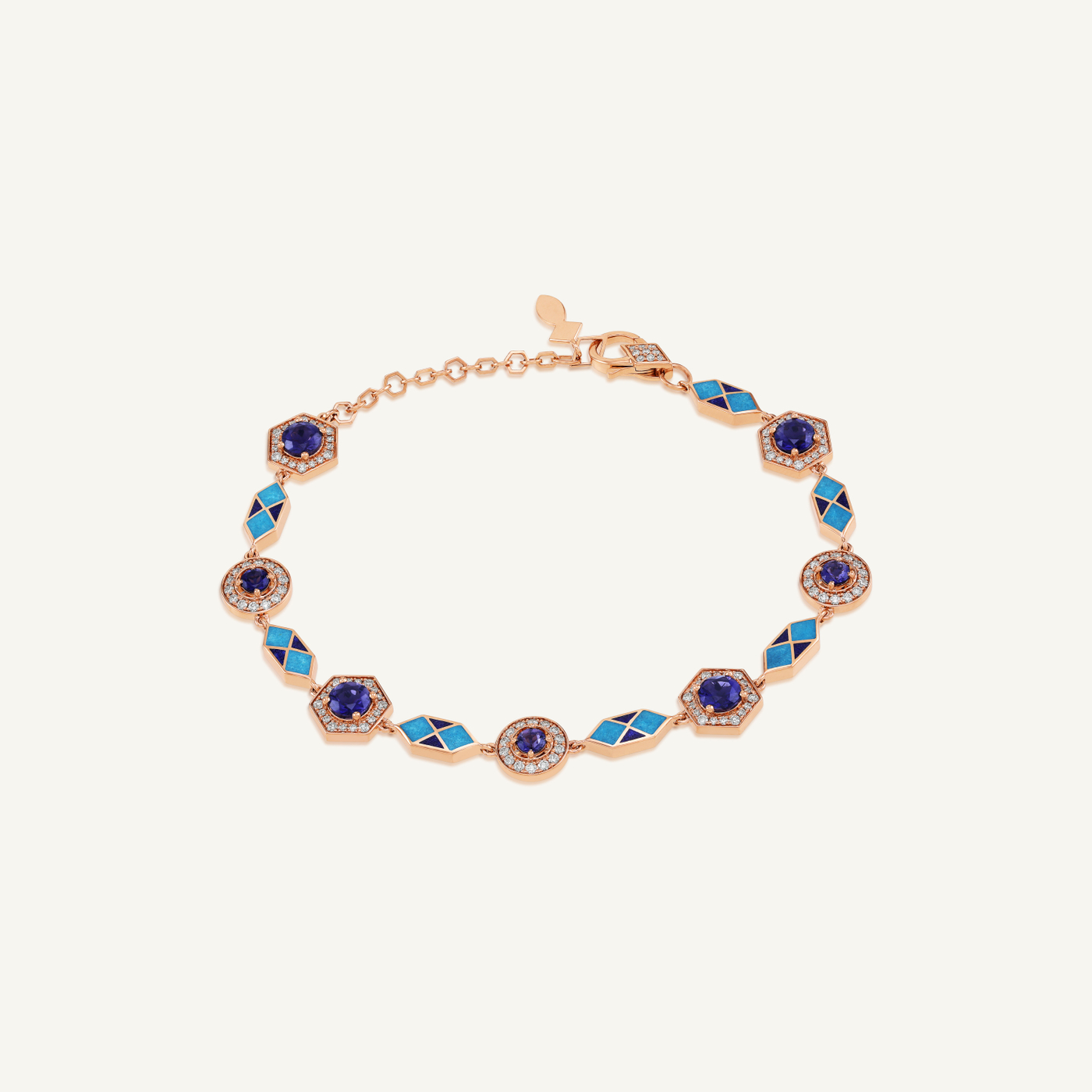 Kaleido Dual Motif Bracelet