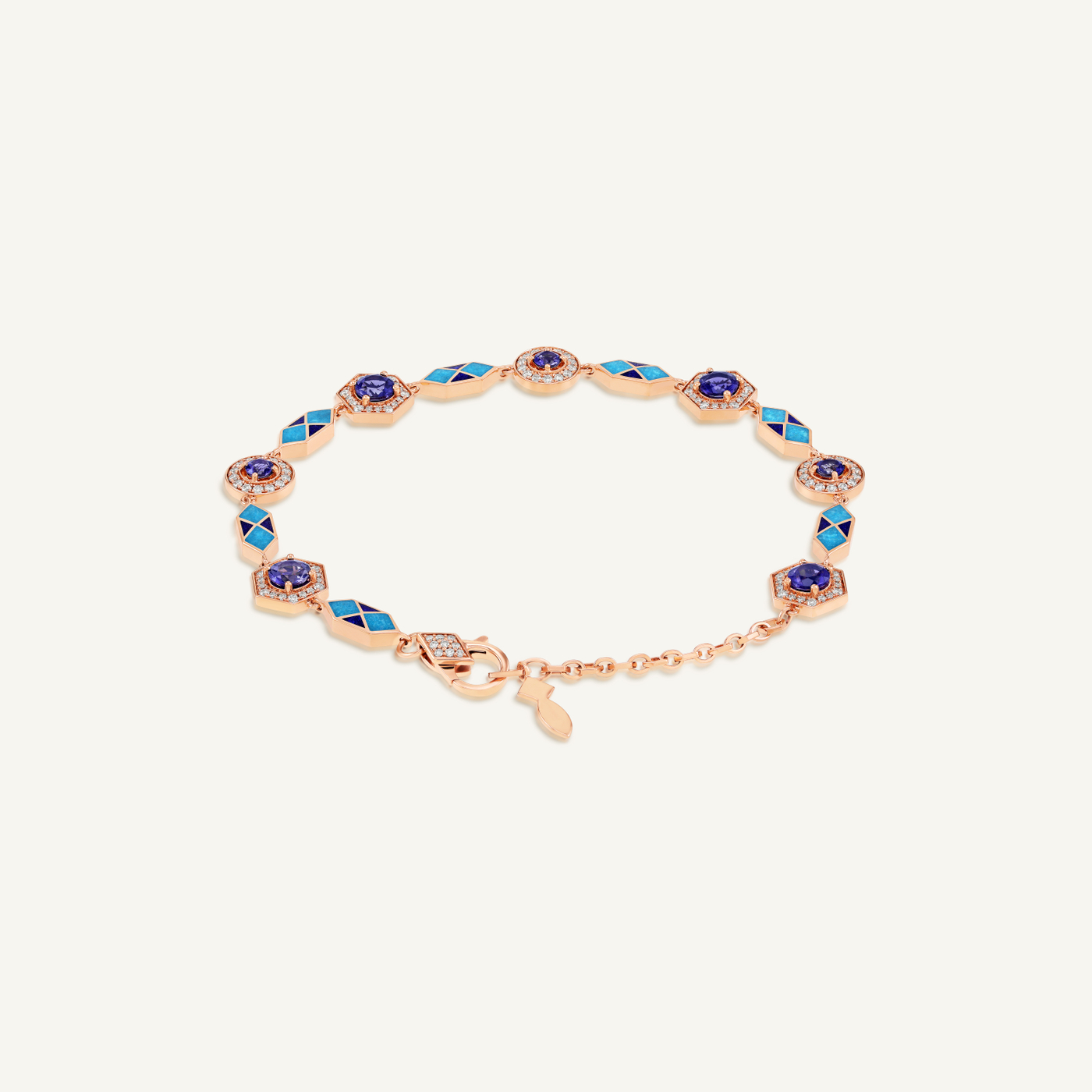 Kaleido Dual Motif Bracelet