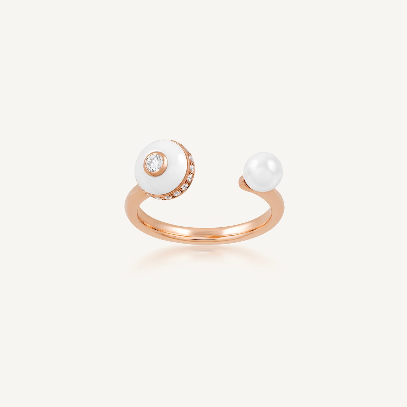 Poetry in Motion Blanche Open Stackable Ring