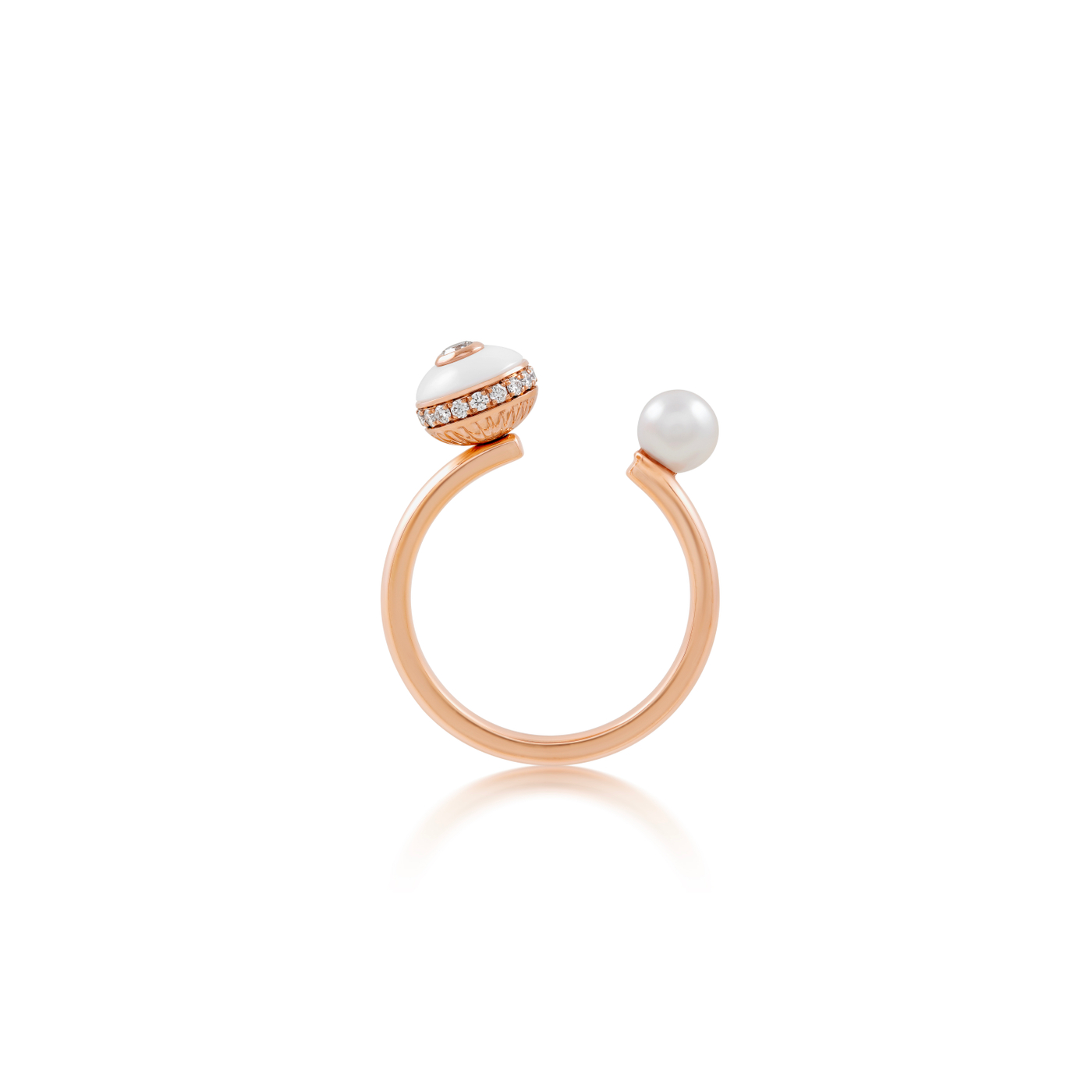 Poetry in Motion Blanche Open Stackable Ring