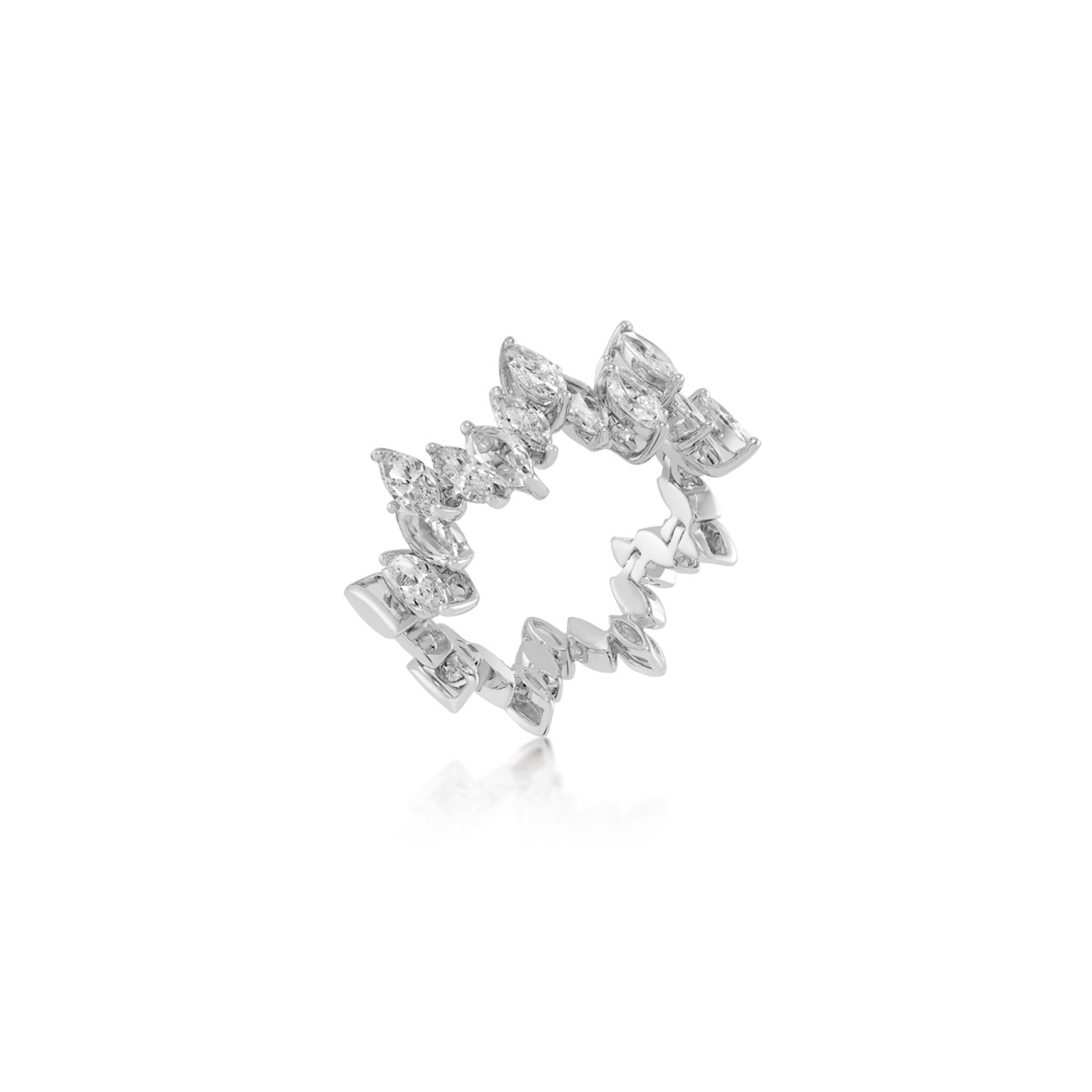 Entwine Blanche Motif Ring