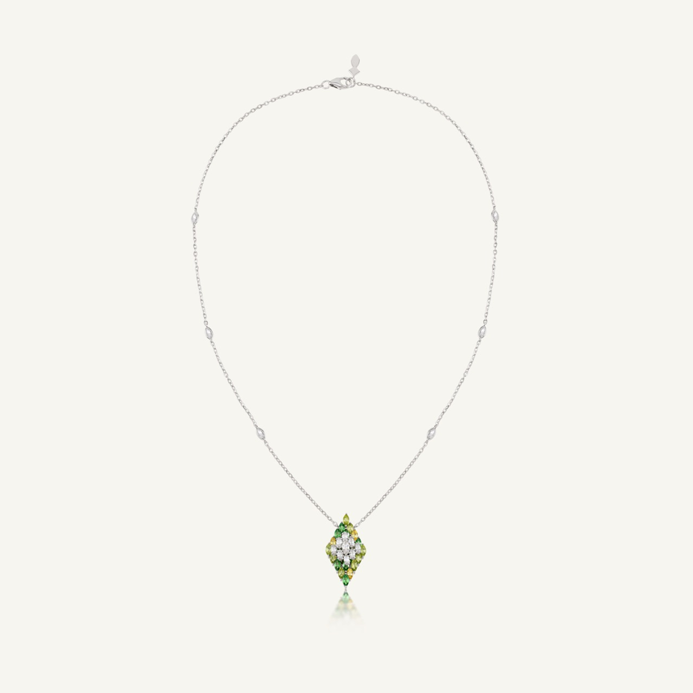 Entwine Green Pendant