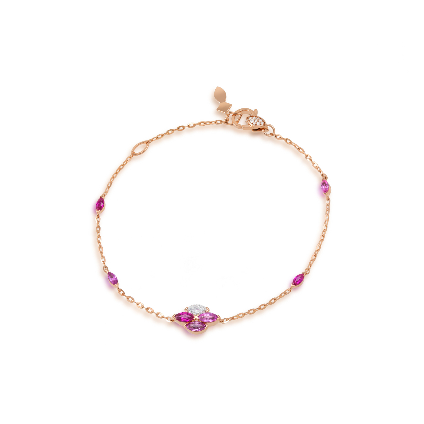 Entwine Blush Stackable Bracelet