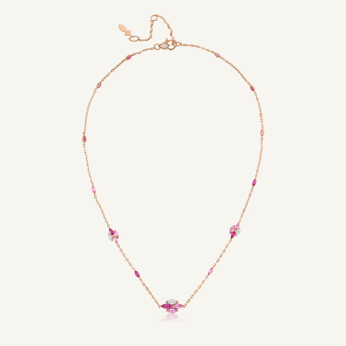 Entwine Blush Stackable Necklace